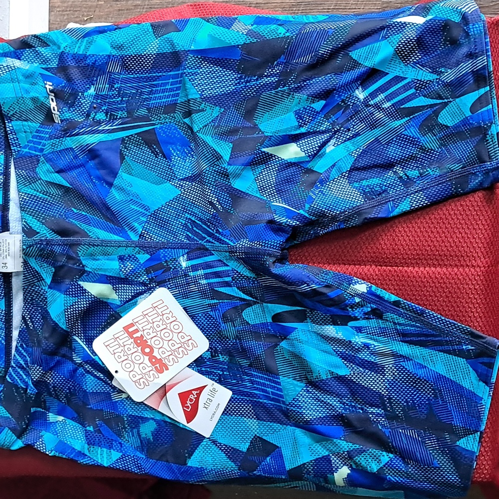Sporti Catalyst Jammer Swimsuit Blue